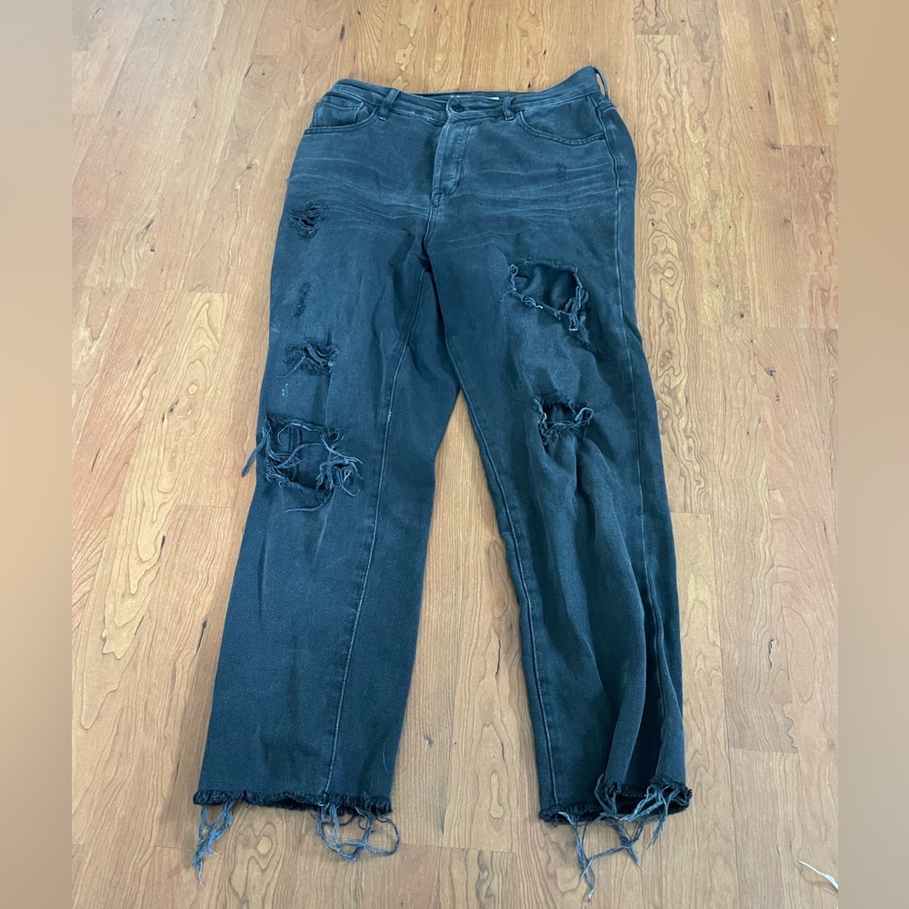 Pac Sun high rise straight leg jeans